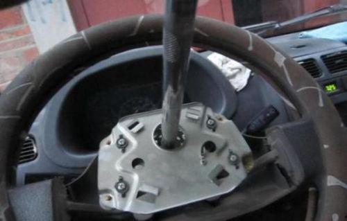 方向盘拆装视频