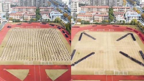 花样跑操视频,活力四溢，青春风采展现